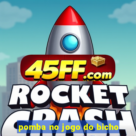 pomba no jogo do bicho